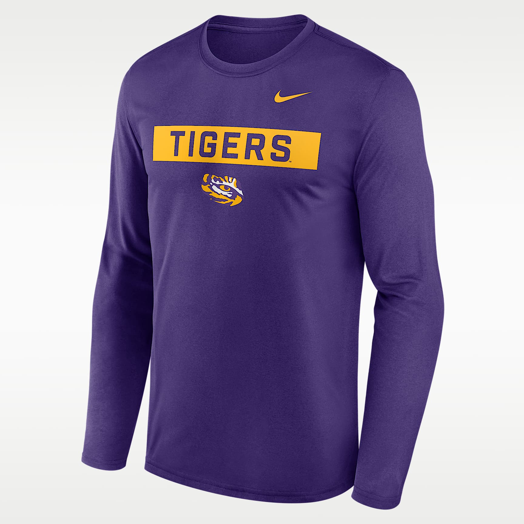 LSU Primetime Legend 2-Hit Men's Nike Dri-FIT College Long-Sleeve